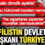 Erdoğan’dan önemli açıklamalar: Filistin Devlet Başkanı Mahmut Abbas Türkiye’de